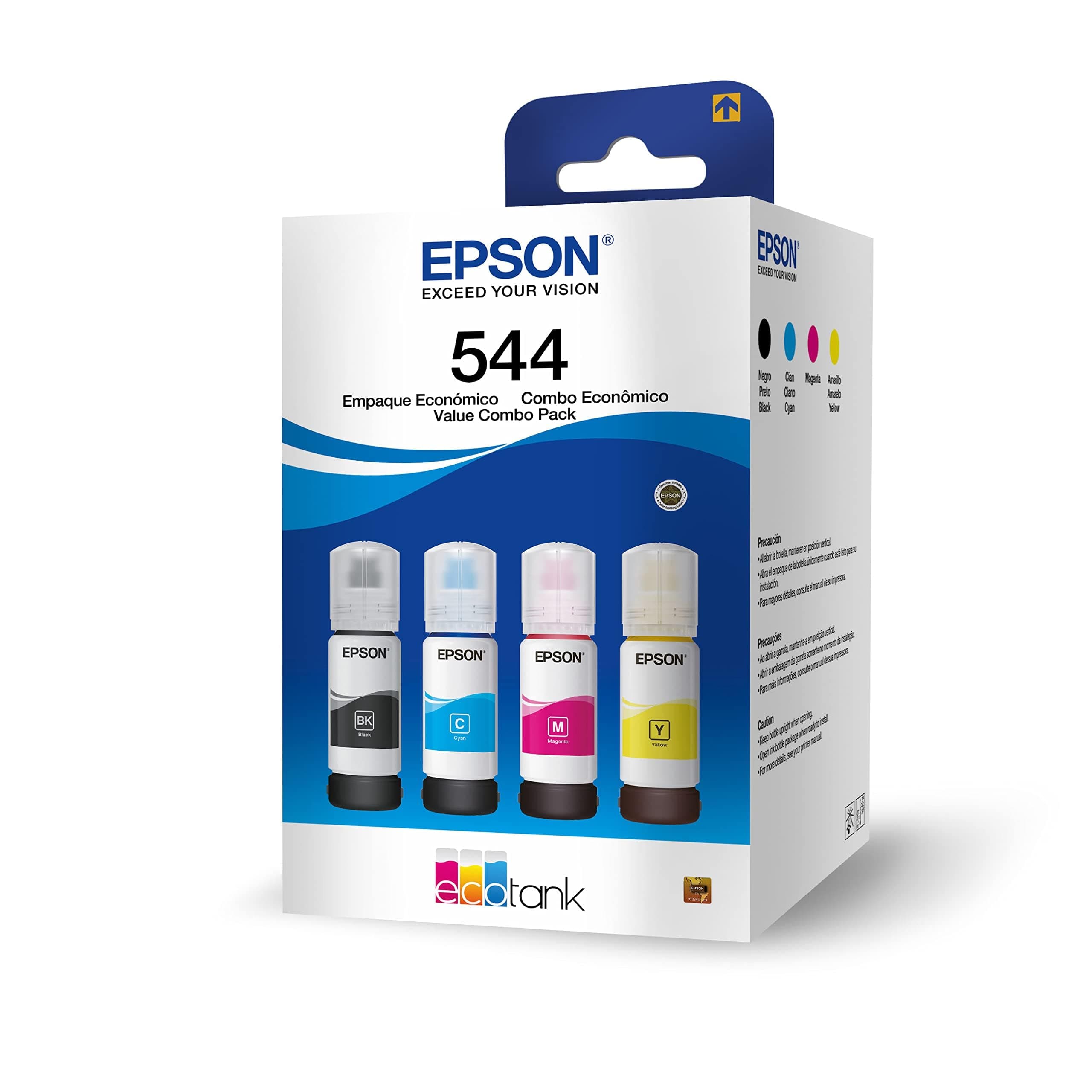 Frascos de tinta para impressoras EcoTank